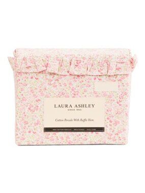 LAURA ASHLEY Cotton Ditsy Floral Sheet Set